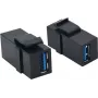 VALUE USB 3.0 Keystone-moodul, must (25.99.8207)