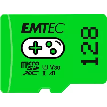 Mälukaart Emtec 128GB MicroSDXC UHS-I ECMSDM128GXCU3G