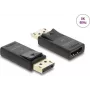 DELOCK aktiivne DisplayPort 1.4 – HDMI adapter 8K HDR-funktsiooniga, USB-toitega