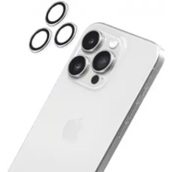 Kaamera rõnga kaitse LAUT PRIME GLASS iPhone 16 Pro / iPhone 16 Pro Max jaoks, läbipaistev, karastatud klaas