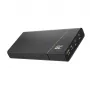 Kantav aku roheline Cell PowerPlay Ultra 26800 mAh, 128W väljund, Quick Charge 3.0, 2x USB‑C, 2x USB‑A, grafiit
