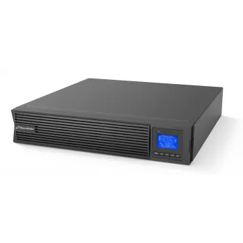 Katkematu toiteallikas PowerWalker VFI 1000 ICR IoT, online-topeltmuundus, 1 kVA / 1000 W, 8x C13 pistikupesa, LCD, rack/torn 2U, must