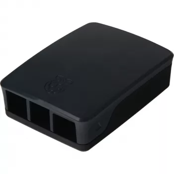 Raspberry Enclosure Originaal for 4B Must/hall (RPI4 CASE BLK/GRY)