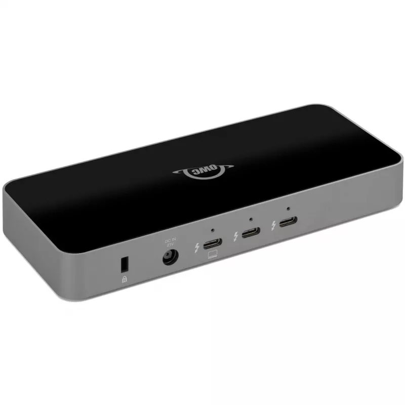 Thunderbolt 5 Hub, dokkimisjaam Hall/must, Thunderbolt 5, USB-A
