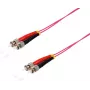 InfiniBand fiiberoptiline kaabel ShiverPeaks 77905/4 10 m ST Violet