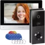 Videouksetelefon ORNO OR-VID-MA-1079/B, 7-tolline värviline ekraan, 2-juhtmeline ühendus
