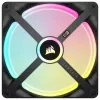 Corsair iCUE LINK QX120 RGB 120 mm PWM ventilaatorite stardikomplekt, must/valge, 480–2000 p/min