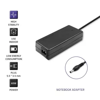 Qoltec 50015.60W toiteadapter Samsungile | 60W | 19V | 3,15A | 5,5*3,5+pin | +toitekaabel