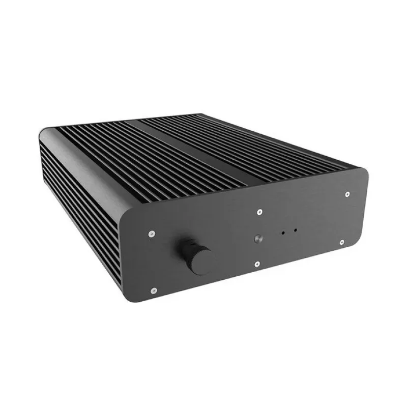 Akasa Pascal TX Plus õhuke mini-ITX korpus Intelile, IP65 kaitsega, ventilaatorita - must