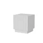 Öökapp Cama voodisahtel 2 tk LIVERTI 45x42x47 cm valge MDF/puitlaastplaat