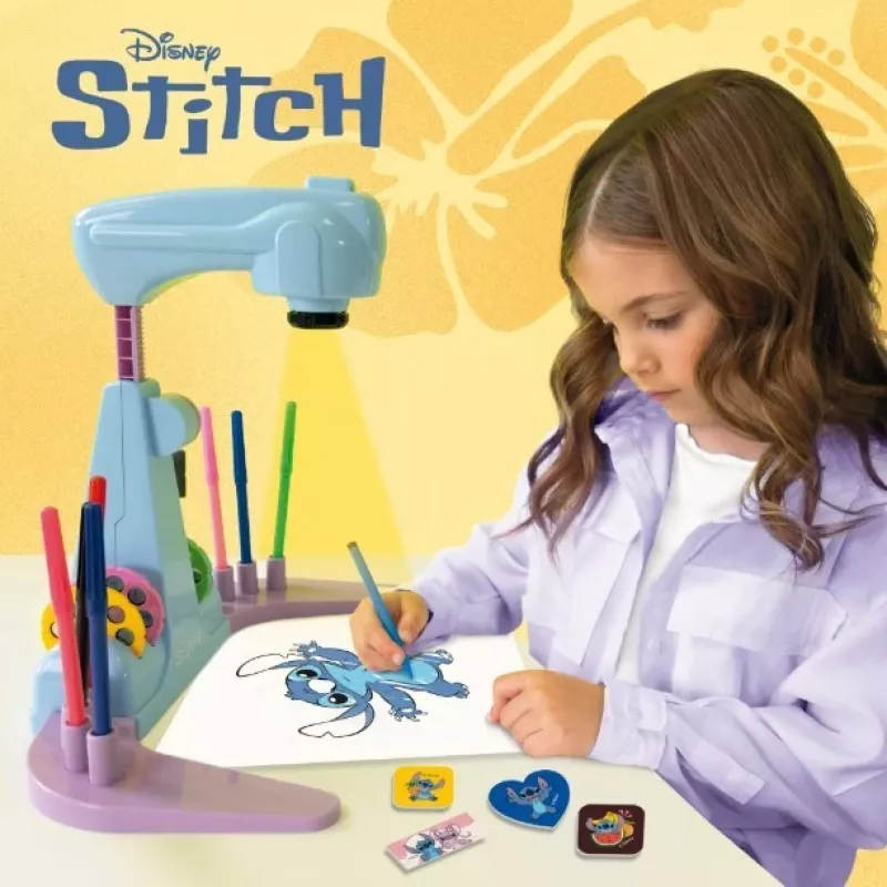 Stitch Projektori joonistuskooli komplekt