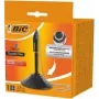 Keeratav sissetõmmatav pastapliiats BIC 527507 sinine keskmine 1 tk must