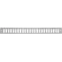 LogiLink - katteplaat fiiberoptilisele paigalduspaneelile - Hall, RAL 7035 - 1U - 48,3 cm (19 inch) - 24 porti
