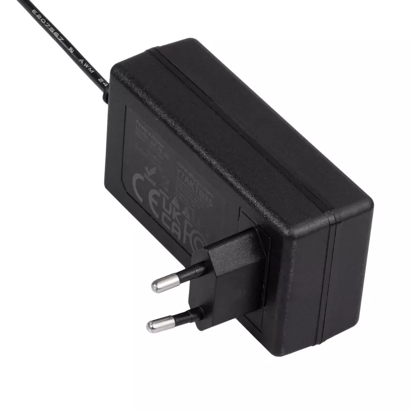 Akyga AK-TB-35 universaalne toiteadapter, 24 V, 2 A, 48 W, 5,5 x 2,1 mm, 1 m