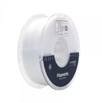 GEMBIRD ABS 1,75 mm 1 kg filament — valge, ühildub mis tahes kaubamärgiga