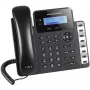 DECT telefon Grandstream GXP1628 — DECT laua-/seinatelefon, LCD 132x48 px, valjuhääldi, 500 kontakti, RJ‑9 peakomplekt