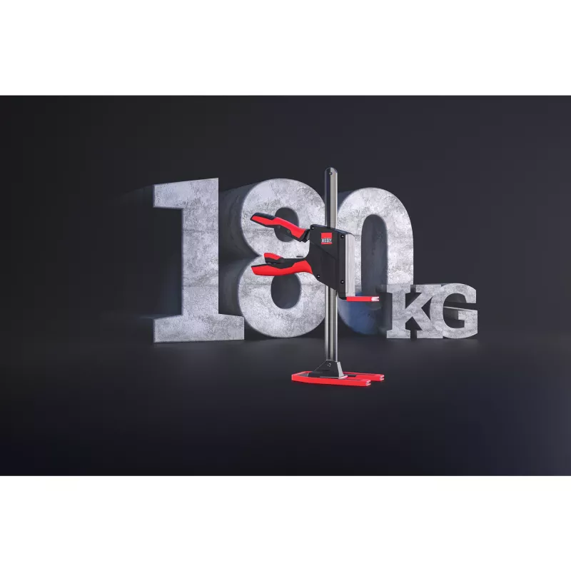 ühe käega monteerimistööriist BEYCEPS BEY23, must/punane klamber, kuni 180 kg tõstejõud, kinnitamine ja laiendamine