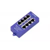 PoE-injektor Extralink Gigabit 4-pordiline, 4x 1000 Mb/s RJ45, 48 V, sinine/must