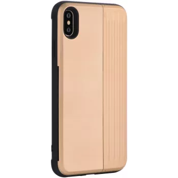 Kaitsev telefoniümbris Devia H-Card Series iPhone XS/X 5.8-tollisele ekraanile, kuldne