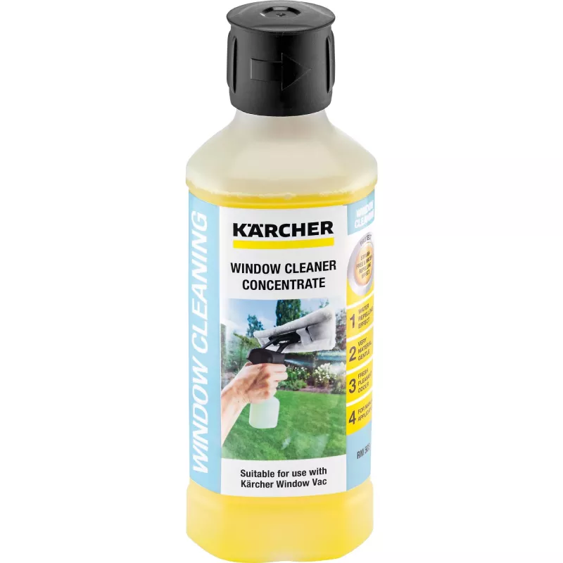 Pihustuspudel Karcher RM 503 500 ml — klaasipuhastusvahend, 500 ml, pihustusjaotur, triibuvaba