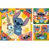 Laste pusle Ravensburger Disney Stitch — 3 x 49 tükki, sobib lastele