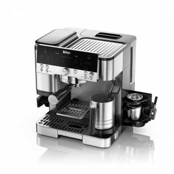 Espressomasin Ninja ES601EU — 2 L veepaak, 1 tassi maht, must/roostevaba teras