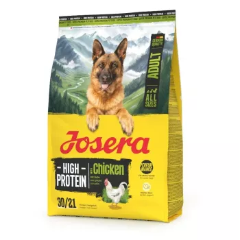 Kuiv koeratoit JOSERA High Protein Adult Chicken — 3 kg kott, kõrge valgusisaldusega täiskasvanute toit