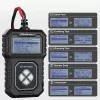 Qoltec Digitaalne akutestija LCD-ekraaniga | Poola menüü | 12V | AGM | GEL | STD | 30-220AH