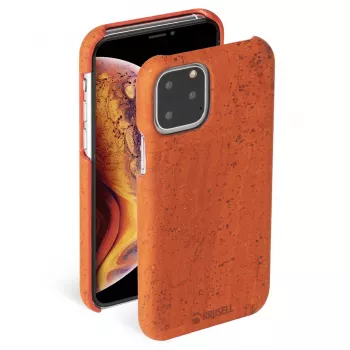Kaitsev telefoniümbris Krusell Birka Apple iPhone 11 Pro Max jaoks — roostevärvi