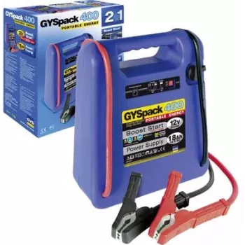 Stardiseade GYS PACK 400 12V 480A — kaasaskantav 12 V akustarter, 480 A tippvool