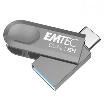 USB-mälupulk Emtec 64 GB USB Type-A USB USB-C D280