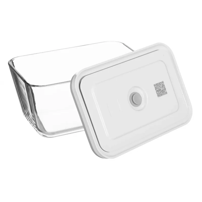 Toidukarpide komplekt ZWILLING FRESH & SAVE Ristkülikukujuline klaas/plast komplekt 3 tk, 0,35/0,75/1,6 L, õhukindel, mikrolaine-/ahju-/külmikukindel
