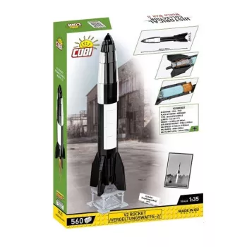 Ehituskomplekt COBI V2 rakett, 560 tk, Teine maailmasõda
