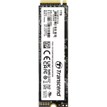 Transcend MTE712A - SSD - krüpteeritud - 1 TB - sisemine - M.2 2280 (kahepoolne) - PCIe 4.0 x4 (NVMe) - 256-bitine AES - isekrüpteeriv ketas (SED), TCG Opal krüpteerimine 2.0 (TS1TMTE