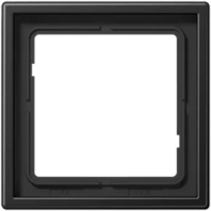 JUNG AL 2981 D. Produktfarbe: Schwarz, Markenkompatibilität: JUNG, Material: Aluminium. Breite: 81 mm, Höhe: 81 mm (AL2981D)