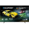 Blaupunkt LED-teler | 86UGC5500S | 86 | Nutiteler | Google TV | UHD | Must