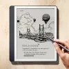 Ebook New Kindle Scribe - 2024 release 10.2 glare-free 64GB Wi-Fi (Without Lockscreen Ads) with Premium Pen Tungsten