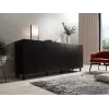 Kummut Cama Meble ETNA 2000×420×820 mm, must matt, puitlaastplaat
