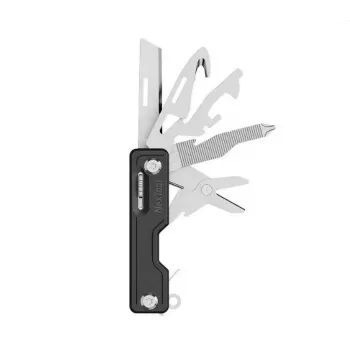 Kokkuvolditav multinuga Nextool NE20096 — 10-ühes, roostevabast terasest tera, ABS-käepide, 89 g