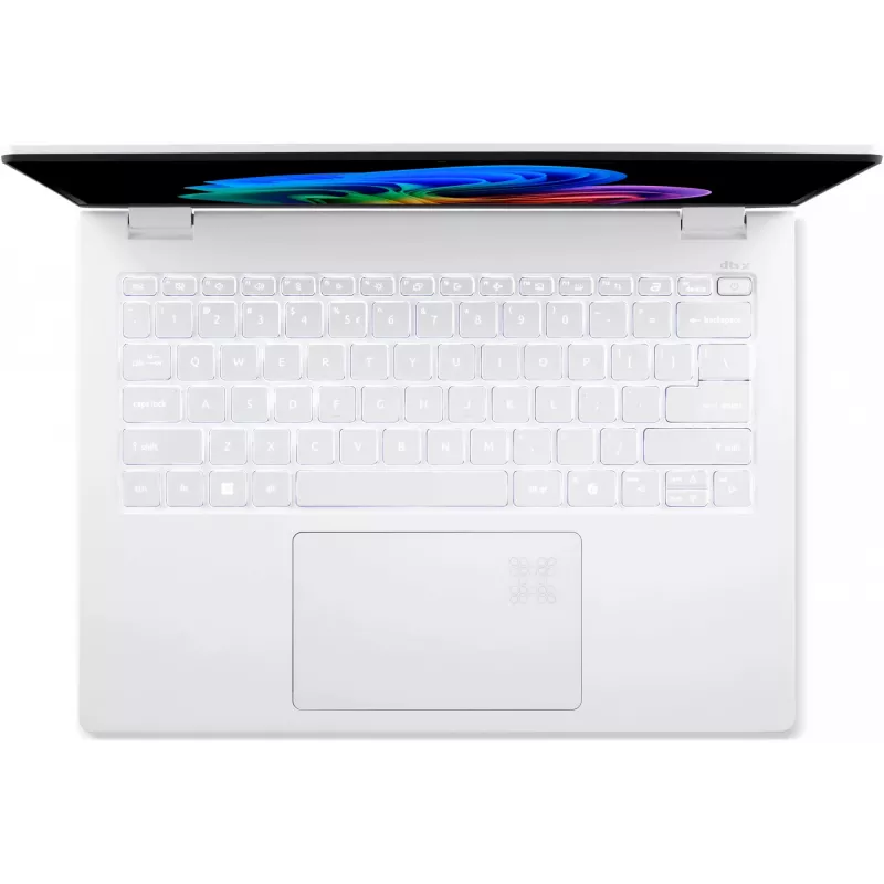Sülearvuti Acer Swift Edge SFE14-51T-75RZ — Intel Core Ultra 7 258V, 14-tolline 2.8K puuteekraan, 32 GB LPDDR5x, 1 TB SSD, Intel Arc 140V, Windows 11 Home, valge