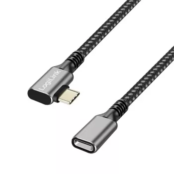 USB3.2 Gen2 Type-C USB-C/F pikenduskaabel, PD, 1m