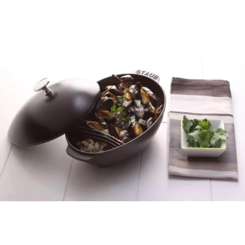 Keedupott ZWILLING STAUB SPECIALITIES 2 L Must Keraamiline Induktsioon