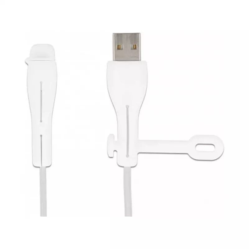 DeLOCK tolmukate USB Type-A isasele ja USB USB-C isasele, komplekt 2 tk, valge