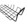 ROTRONIC-SECOMP Roline - Kabel - Organizer - Gitter - unter Tisch montierbar - Schwarz (Packung mit 2)