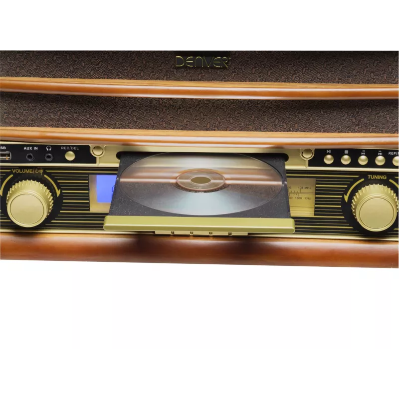 DENVER MCR-50 MK3 võimendi kassett CD/MP3-mängija digitaalne pleier plaadimängija raadio digitaalne salvesti 5W