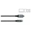 Good Connections Ethernet-kaabel USB-C RJ45, antratsiit, 5,0 m