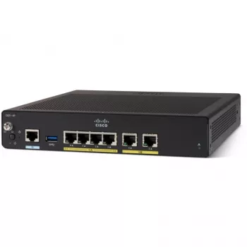 Wired Router Cisco C927-4P Gigabit Ethernet Must