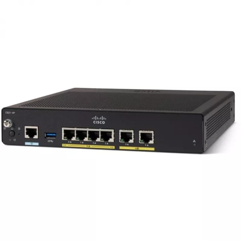 Wired Router Cisco C927-4P Gigabit Ethernet Must