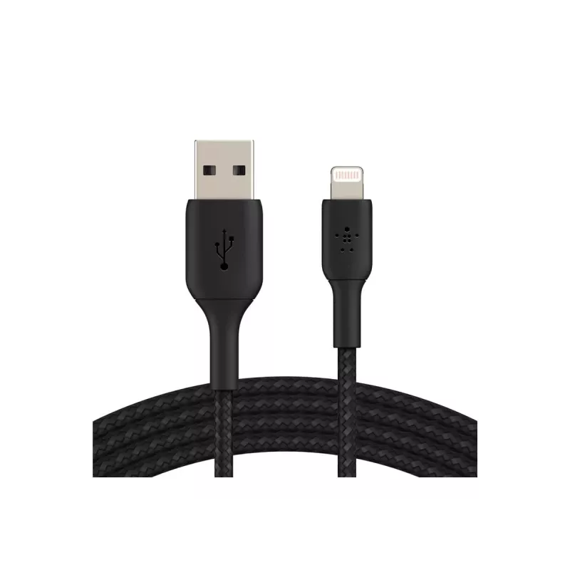 Belkin CAA002BT2MBK Lightning-kaabel 2 m Must