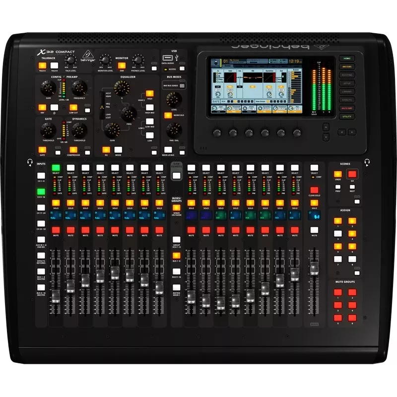 Mixer Behringer X32 Compact 40 kanalit 10 - 22000 Hz Must